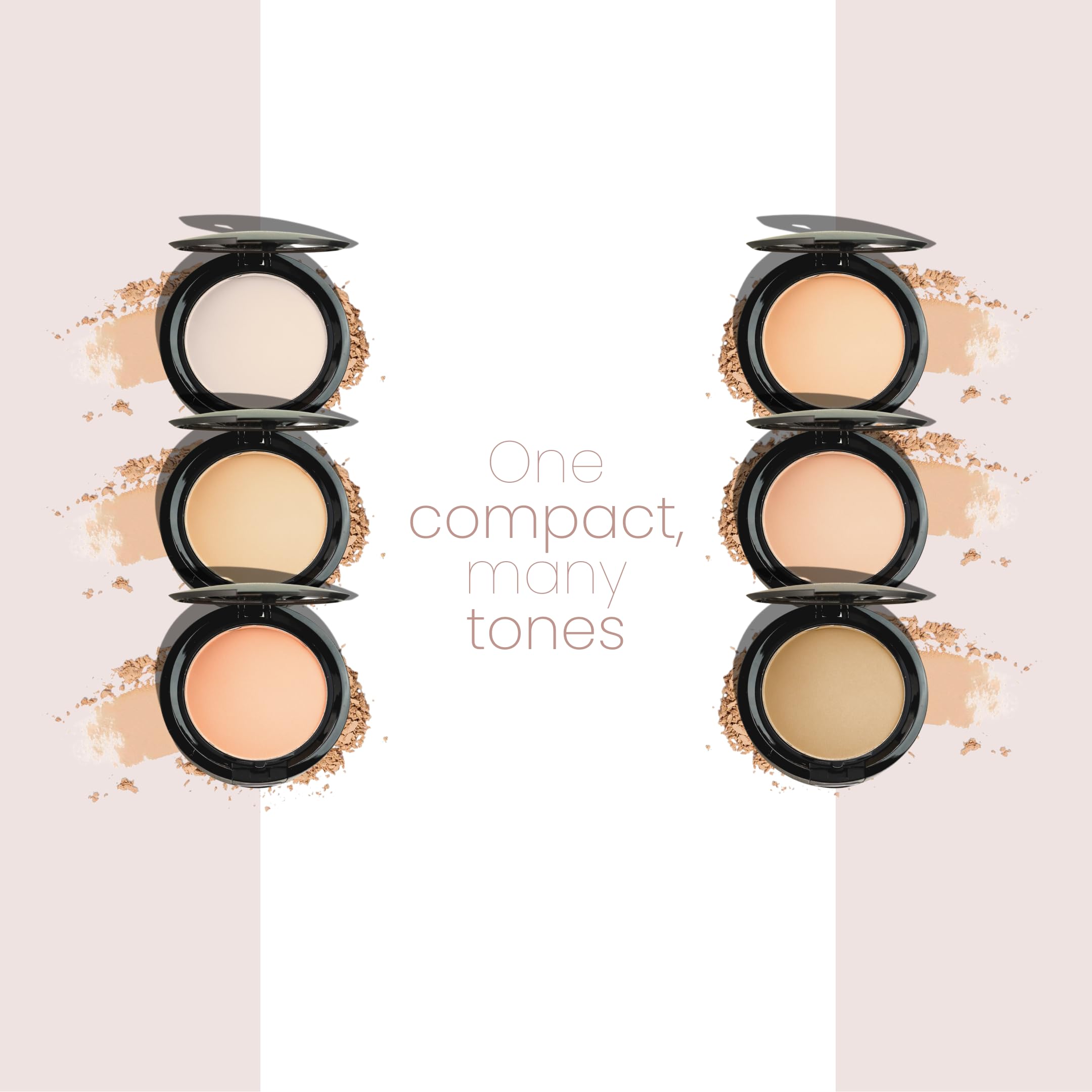 Armaf Beauté Parfaite Fix - Compact, Pressed Powder, Ultra Fine Powder, Blur Imperfections, 6 Shades To Choose | Mocha - Image 8