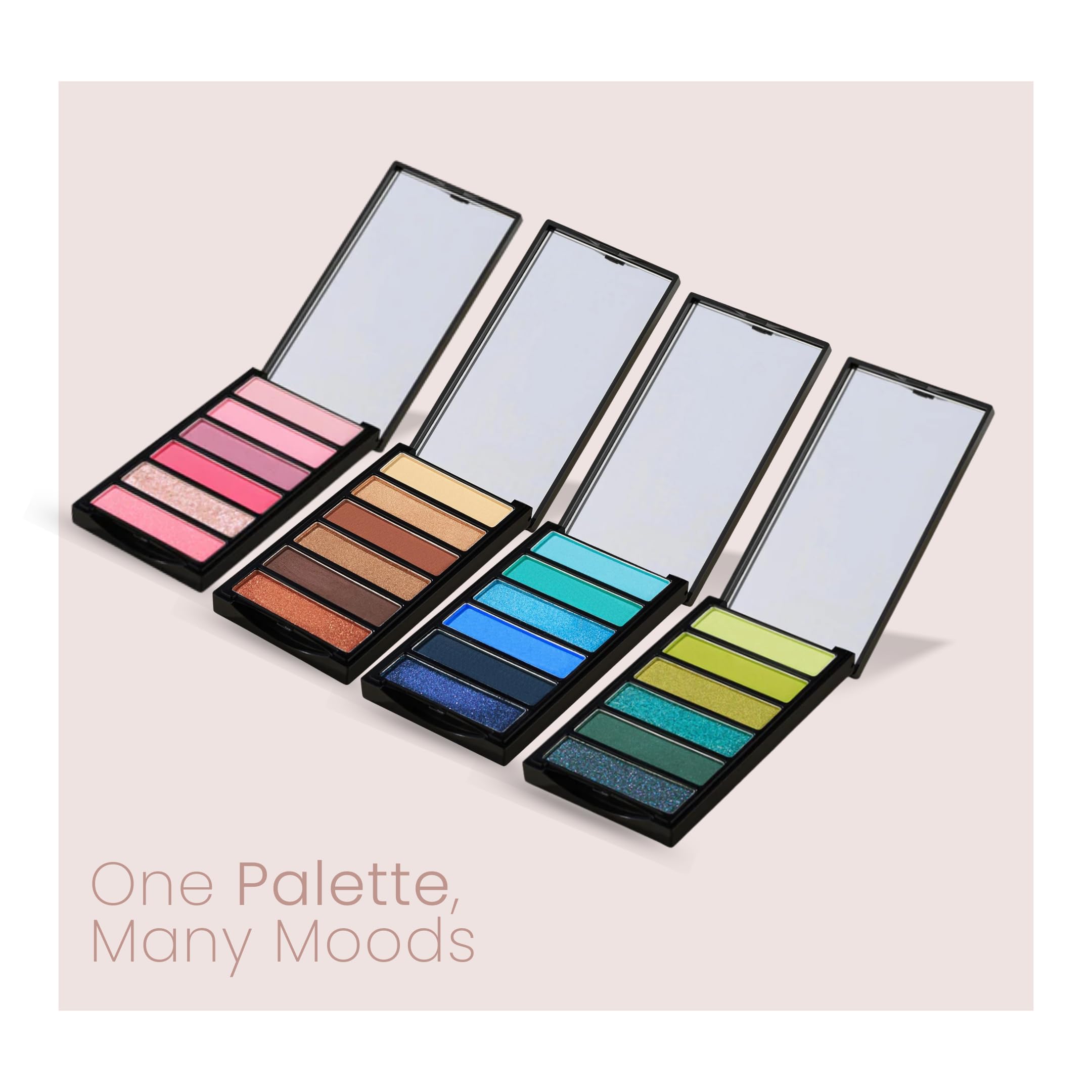 Armaf Beauté Shadow Palette: 6-In-1 Eyeshadow Palette Makeup, 10 Beautiful Shades In Each Eye Shadow Palette | Nudist - Image 4